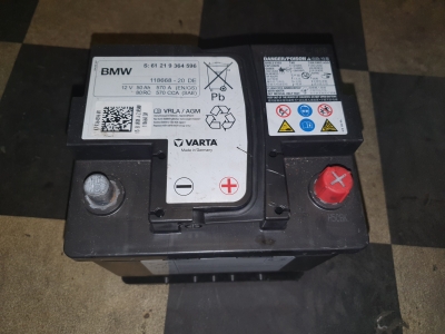 Accu BMW 12V - 50Ah - 570A 11- 2016
