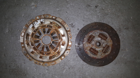 Drukgroep + koppelingsplaat Opel Astra 1.6 16v 2002