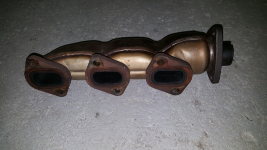 Exhaust manifold Audi A6 3.0 TDI V6 2007 left