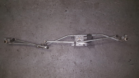 Ruitenwissermotor + mechaniek Opel Zafira 2003 voorzijde
