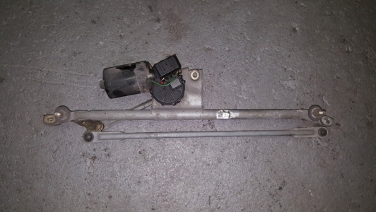Ruitenwissermotor + mechaniek Opel Vectra 2000 voorzijde