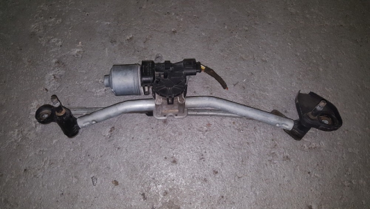 Ruitenwissermotor + mechaniek Opel Astra 2007 voorzijde