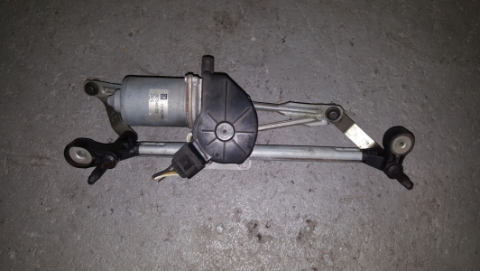Ruitenwissermotor + mechaniek Opel Corsa 2009 voorzijde
