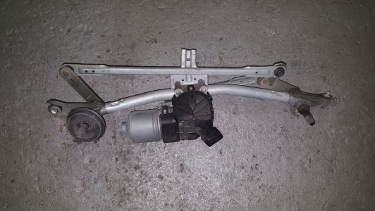 Ruitenwissermotor + mechaniek Peugeot Partner 2008 voorzijde