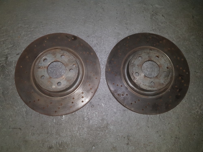 Remschijf Mercedes-Benz W211 2005 links, rechts voor